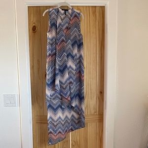 BCBGMaxAzria high-low maxi dress